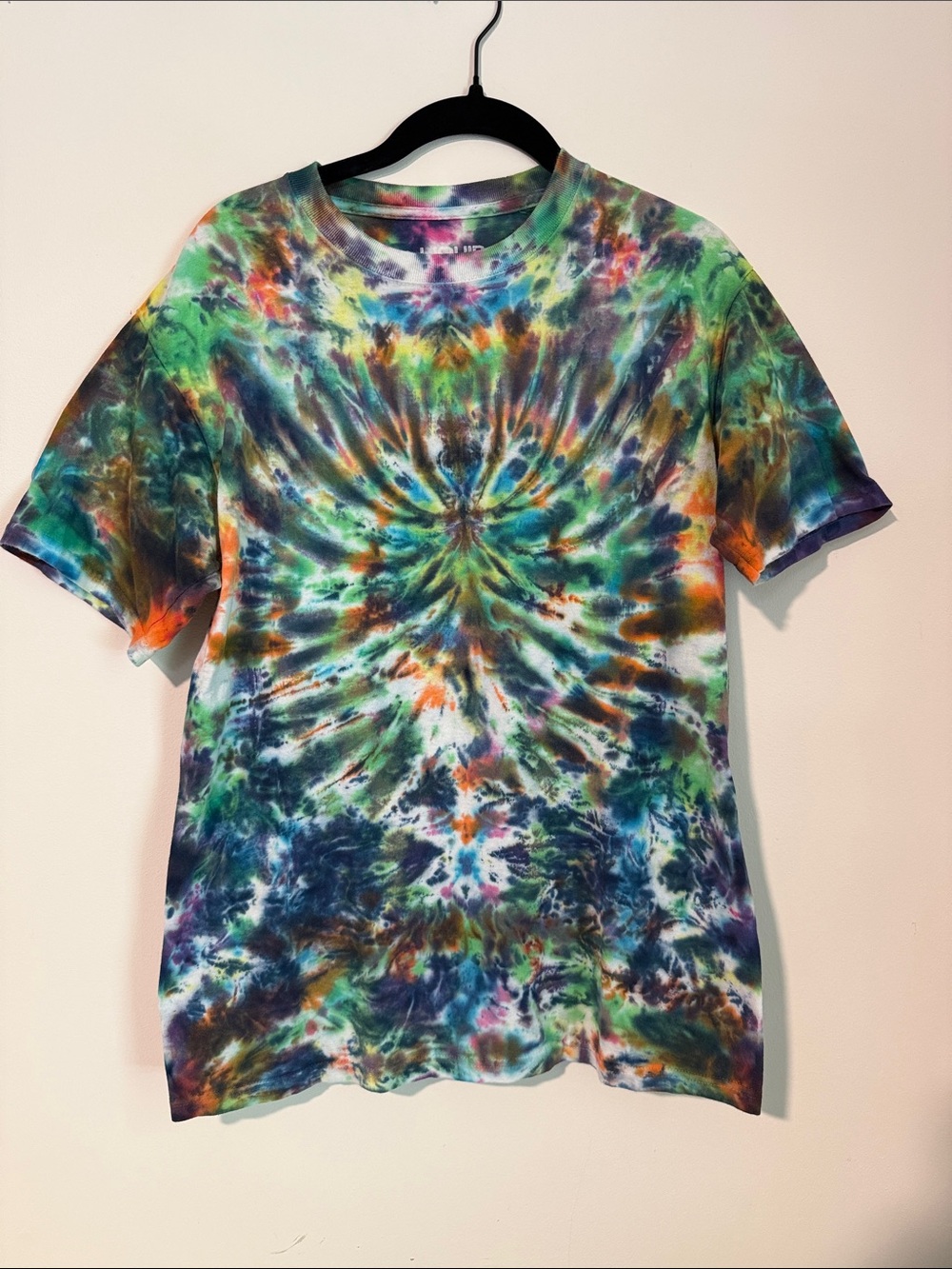 Liquid Blue Tie Dye Tee